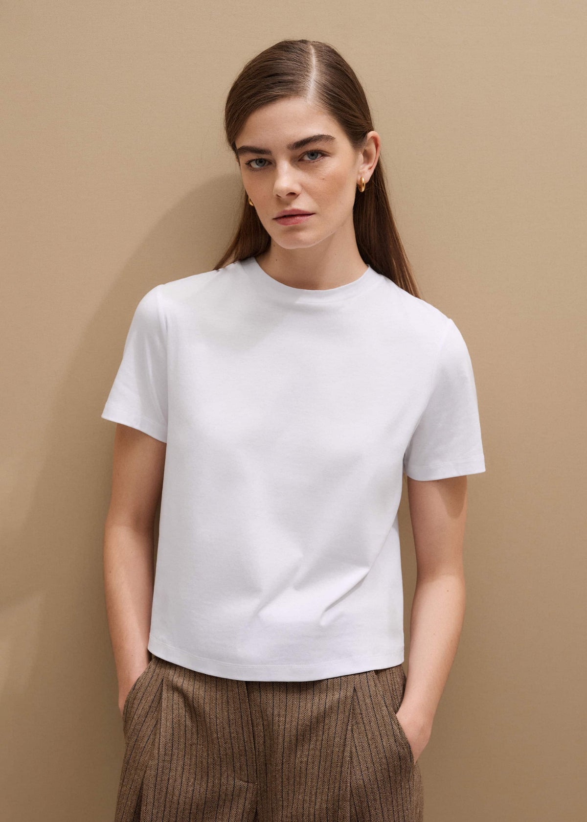 White Under Suit Tailoring Tee | ME+EM