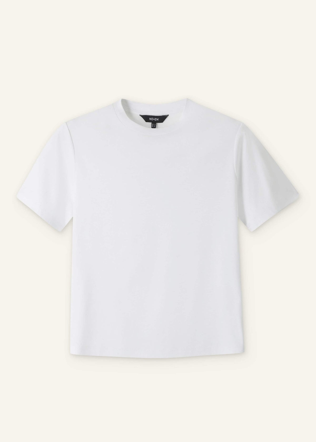 White Under Suit Tailoring Tee | ME+EM