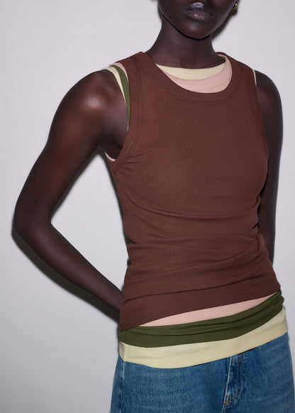 Cinnamon Perfect Basic Vest | ME+EM