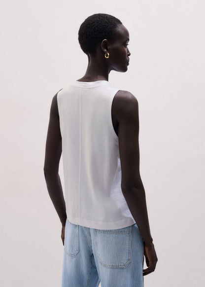 White Racerback Swing Top | ME+EM