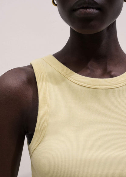 Lemon Yellow Perfect Basic Vest | ME+EM