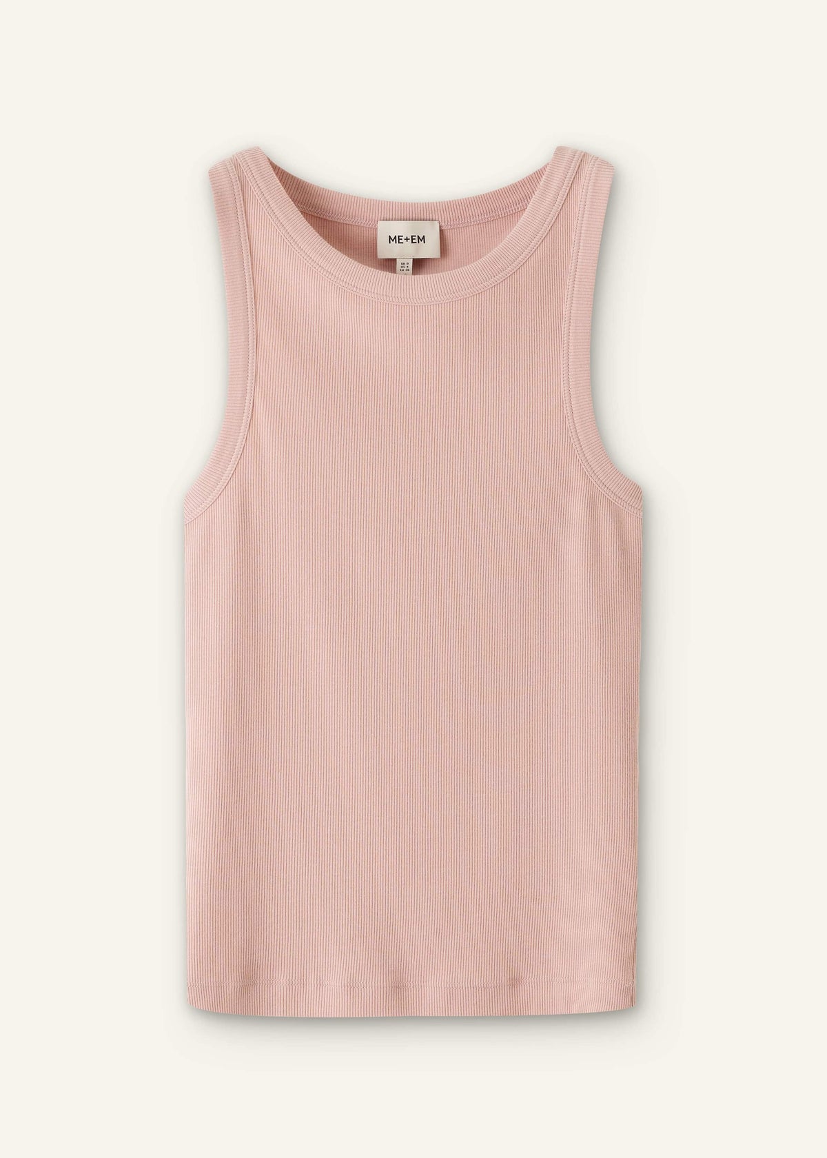Blush Pink Perfect Basic Vest | ME+EM