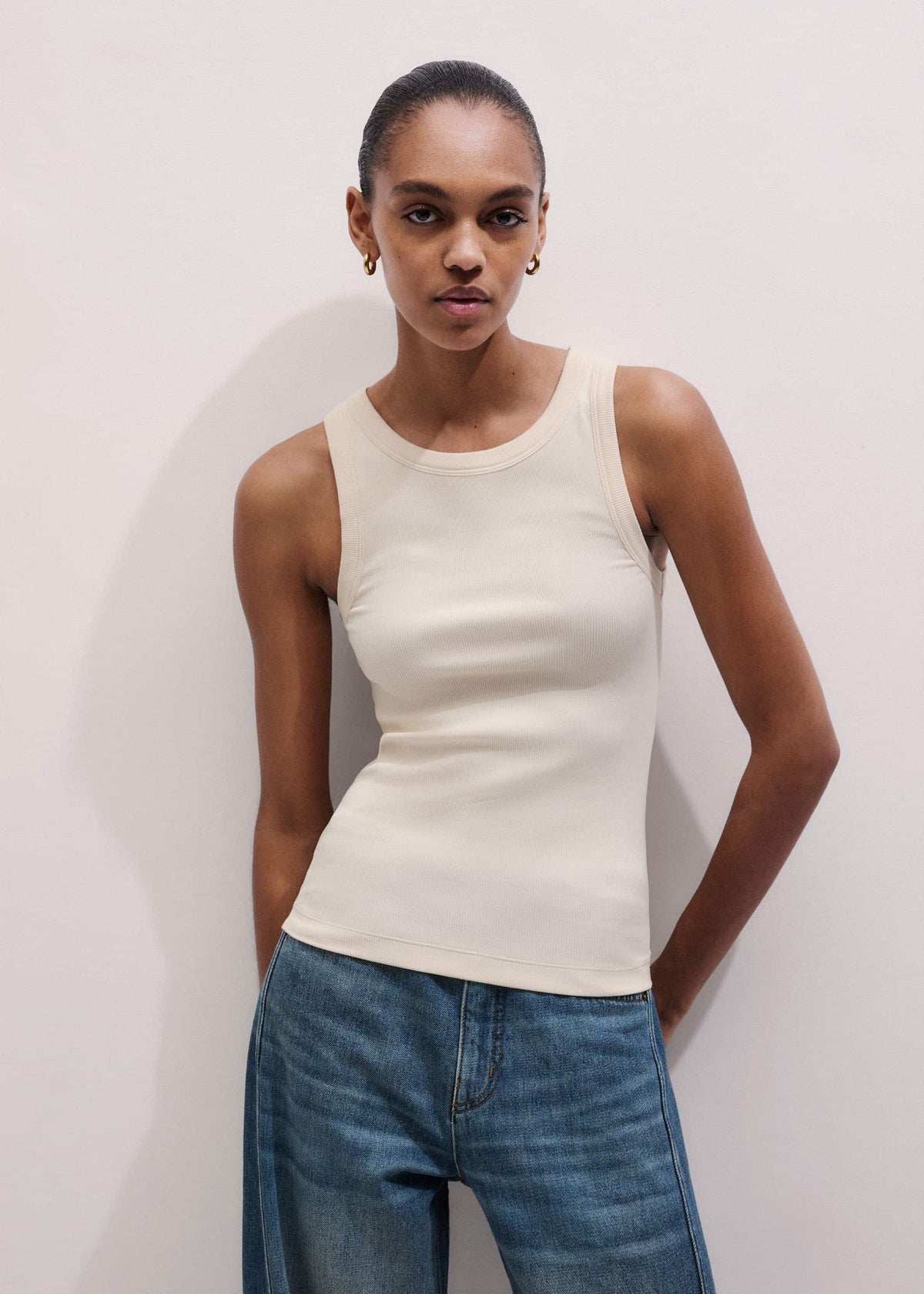 Vanilla Ultimate Crew Neck Tank | ME+EM