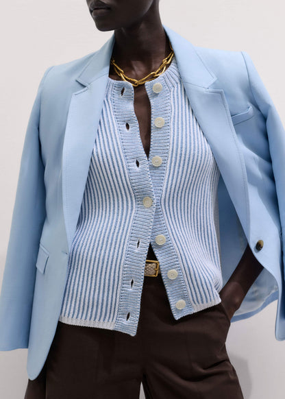 Blue Soft Touch Cardigan | ME+EM