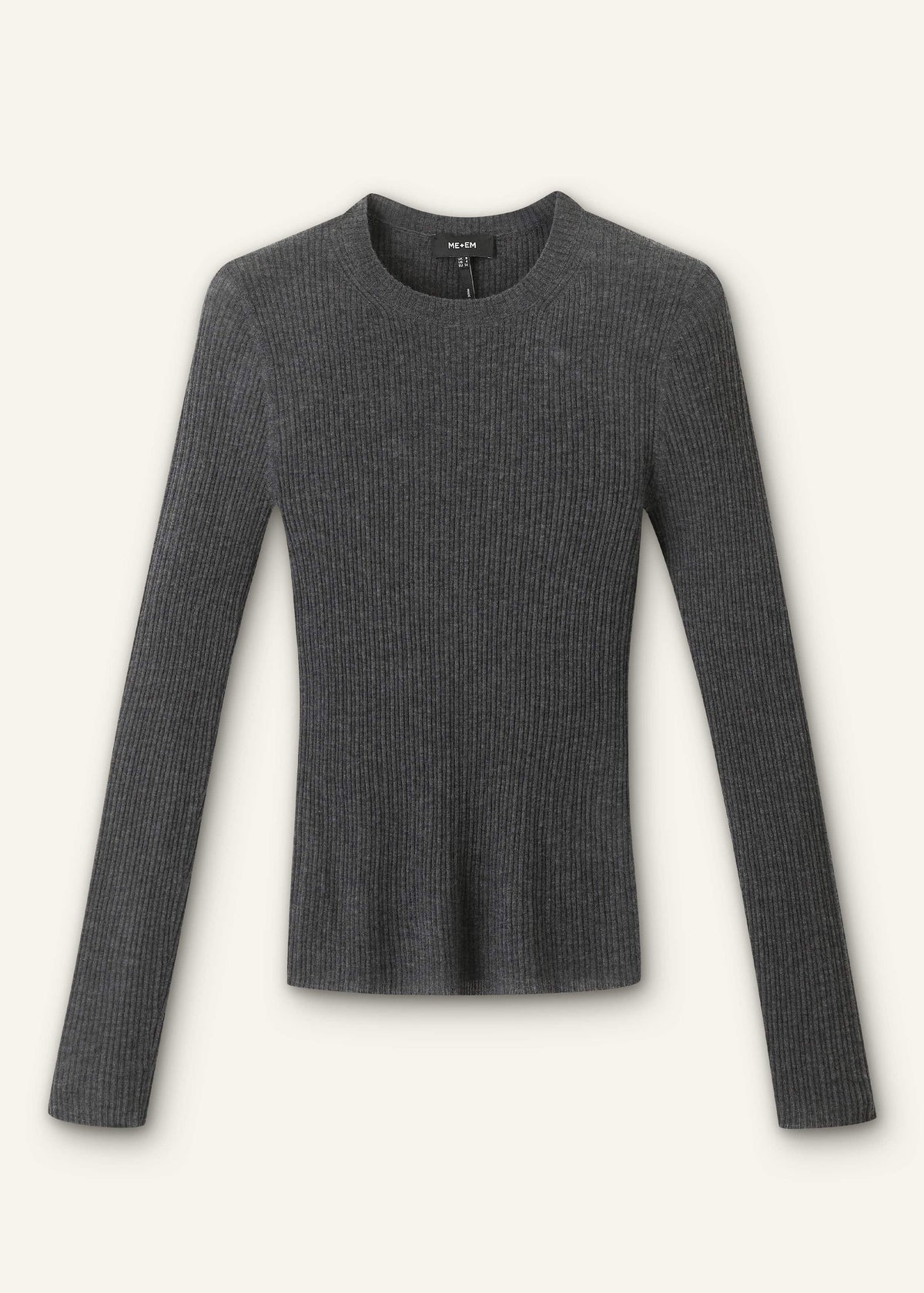 Gray Barely There Sweater | ME+EM