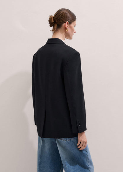 Black Icon Oversized Blazer | ME+EM