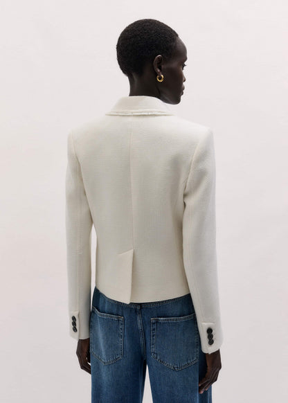 Ivory AM-PM Fitted Blazer | ME+EM