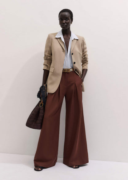 Sand Slim Contour Blazer | ME+EM