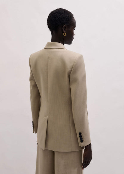 Sand Slim Contour Blazer | ME+EM