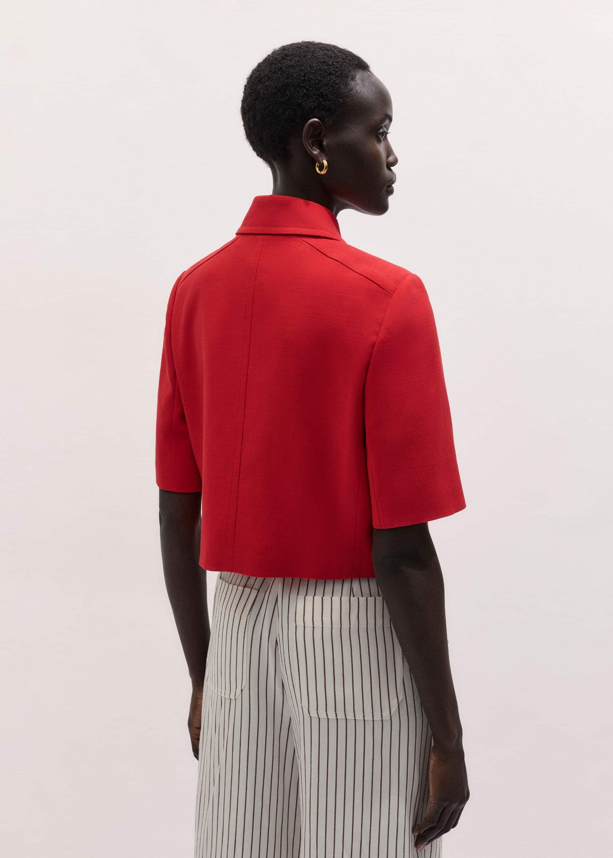 Red Box Crop Jacket | ME+EM