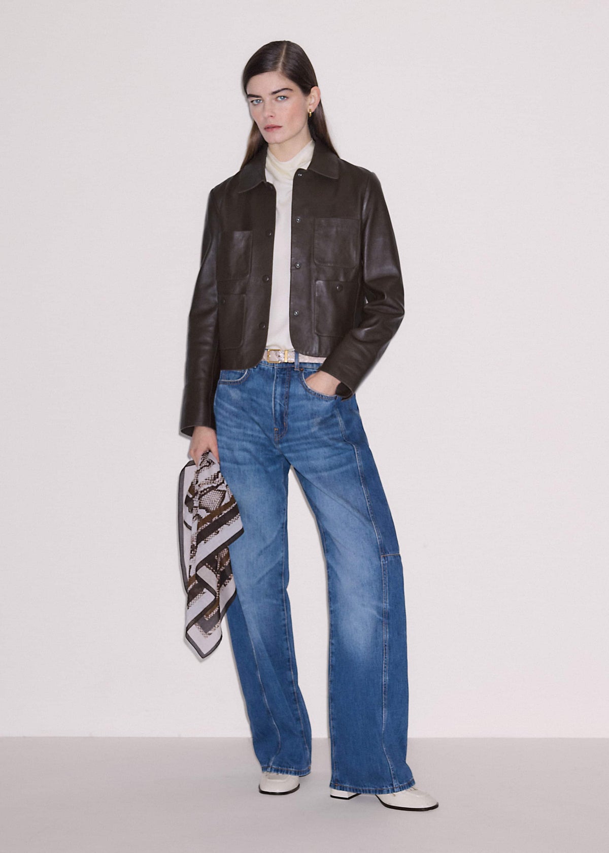 Brown Patch Pocket Jacket | ME+EM
