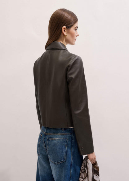 Brown Patch Pocket Jacket | ME+EM