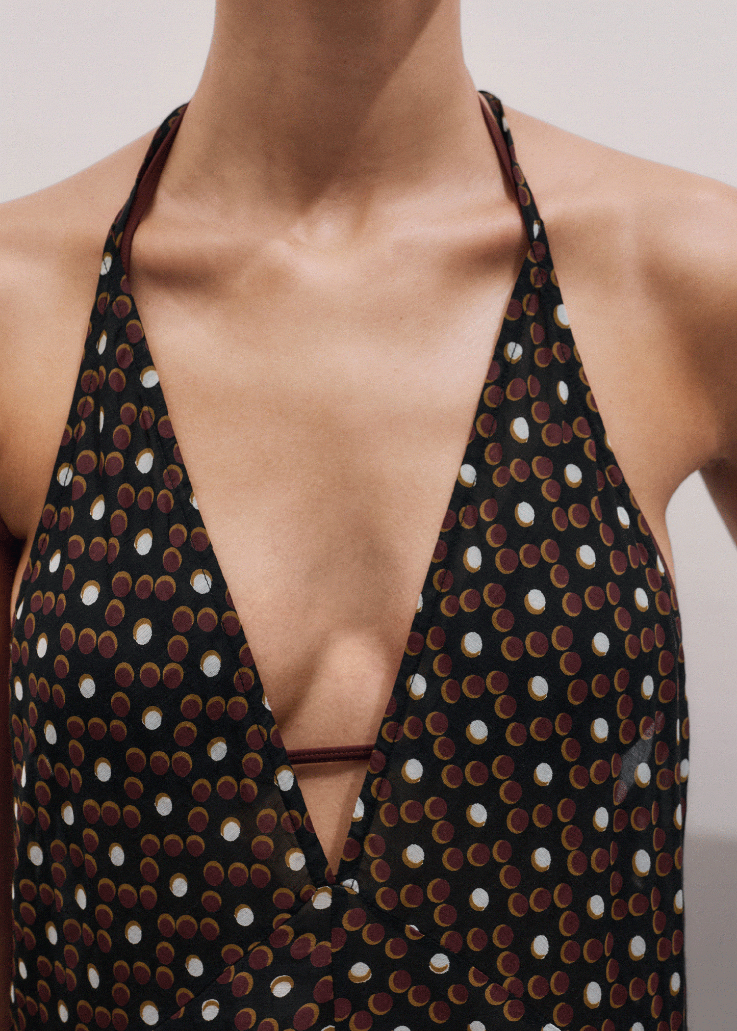 Black Halter Maxi Beach Dress | ME+EM