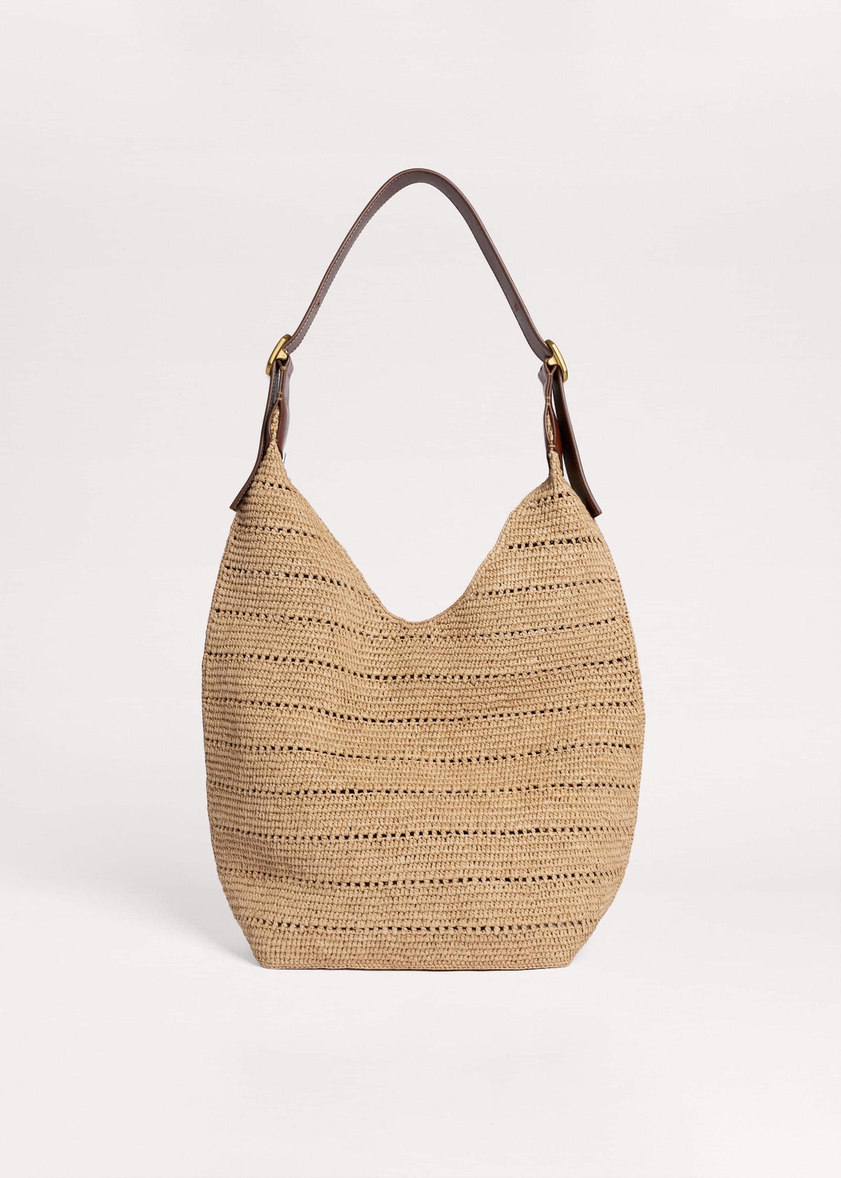 Tan Raffia Carry All Summer Bag | ME+EM