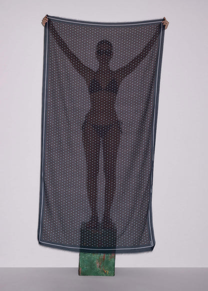 Black Geometric Sarong | ME+EM