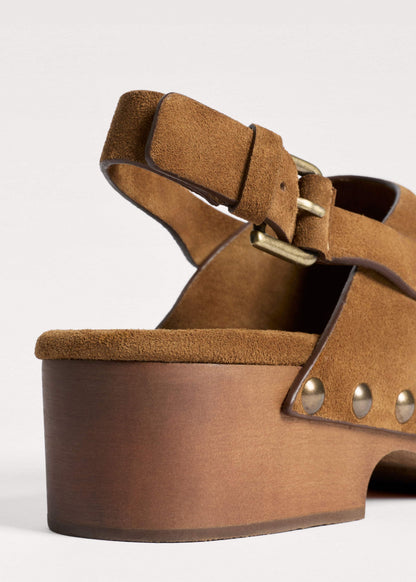 Brown Slingback Clog | ME+EM
