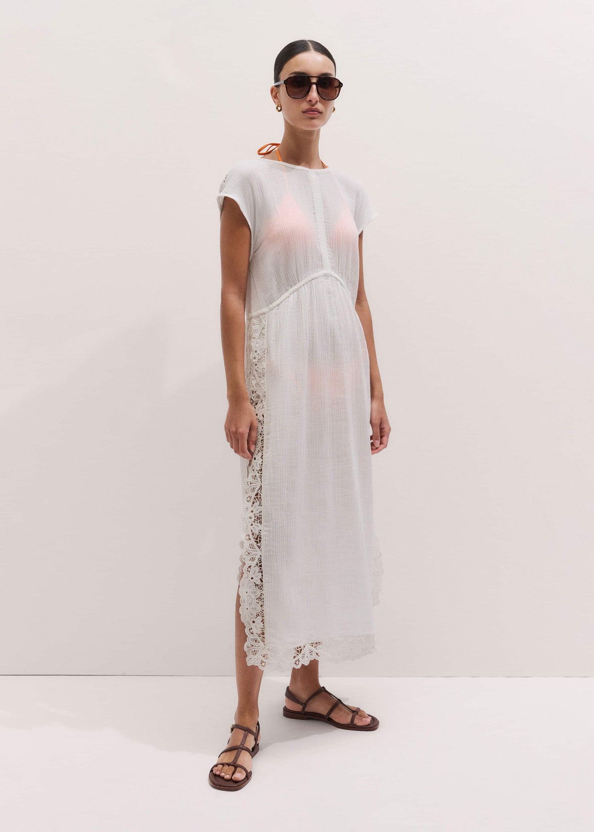 White Maxi Beach Dress | ME+EM