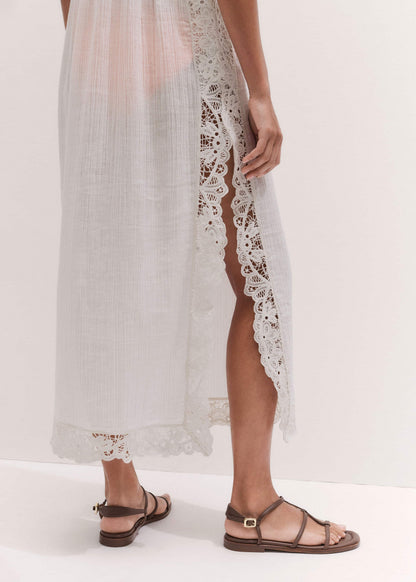White Maxi Beach Dress | ME+EM