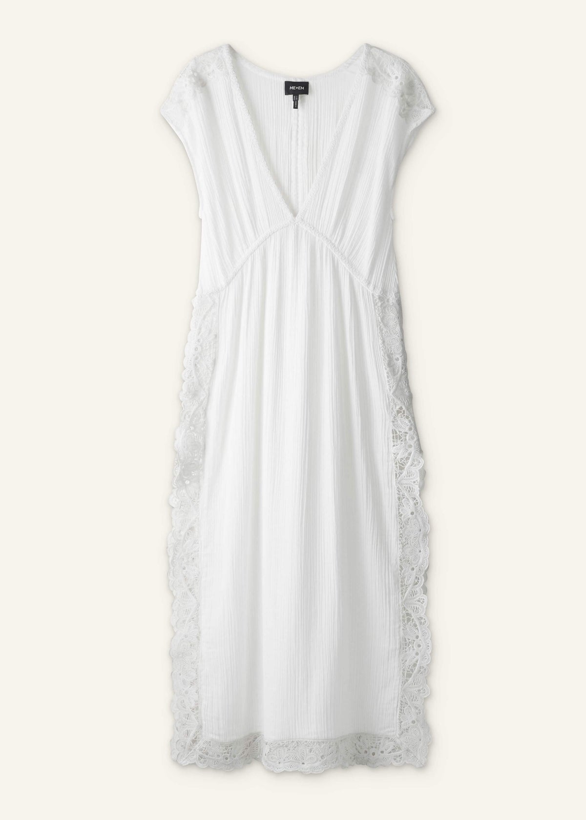 White Maxi Beach Dress | ME+EM