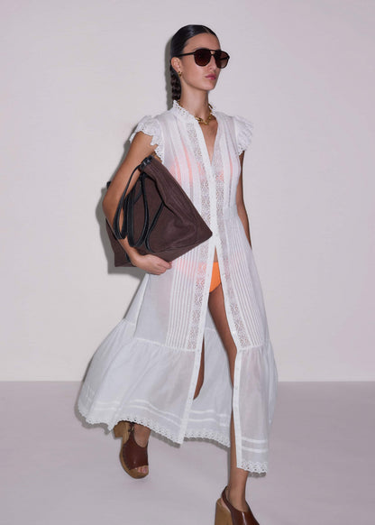 White 2-in-1 Maxi Dress | ME+EM
