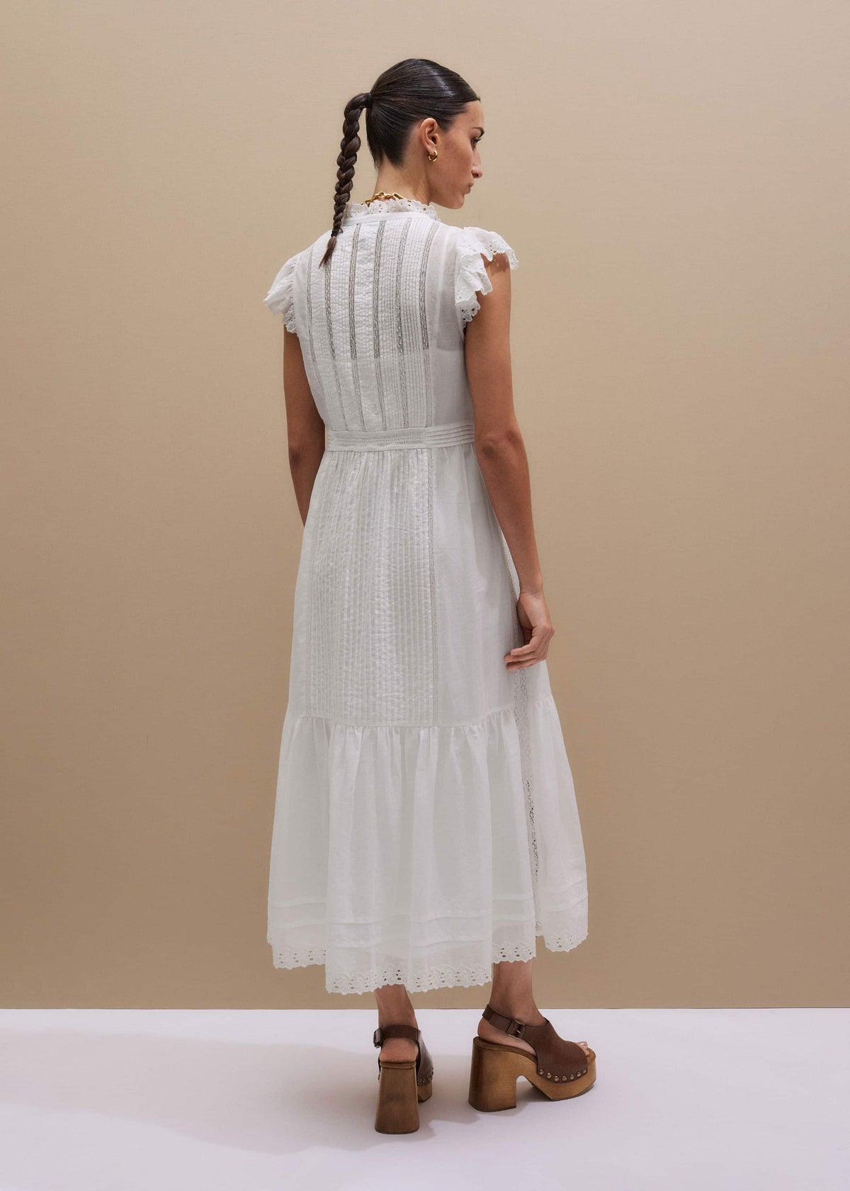 White 2-in-1 Maxi Dress | ME+EM