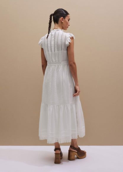 White 2-in-1 Maxi Dress | ME+EM