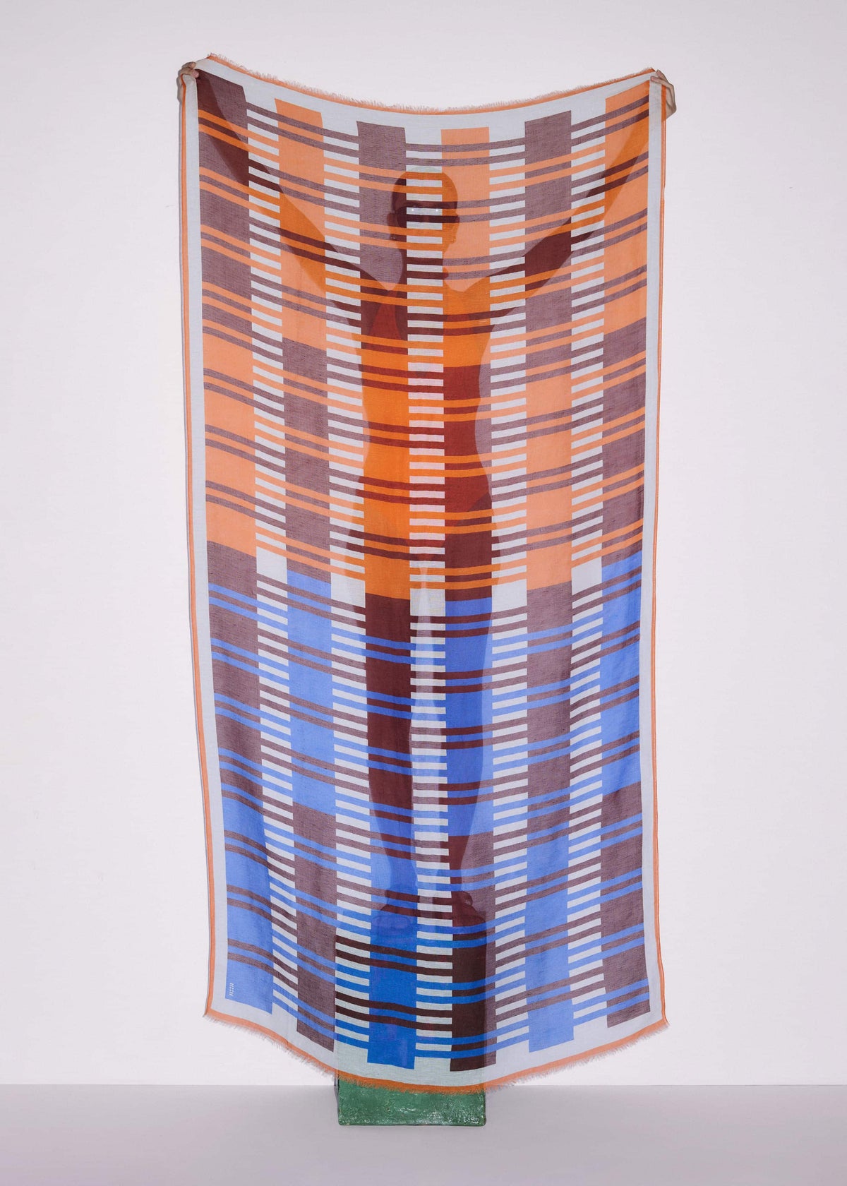 Orange Stripe Sarong | ME+EM
