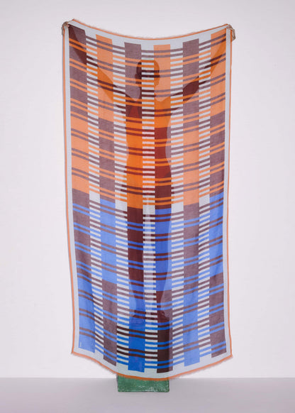 Orange Stripe Sarong | ME+EM