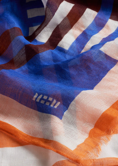 Orange Stripe Sarong | ME+EM
