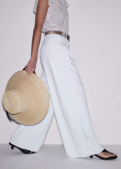 Natural Maxi Wide Straw Hat | ME+EM