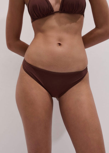 Cinnamon Brown Bikini Bottom | ME+EM