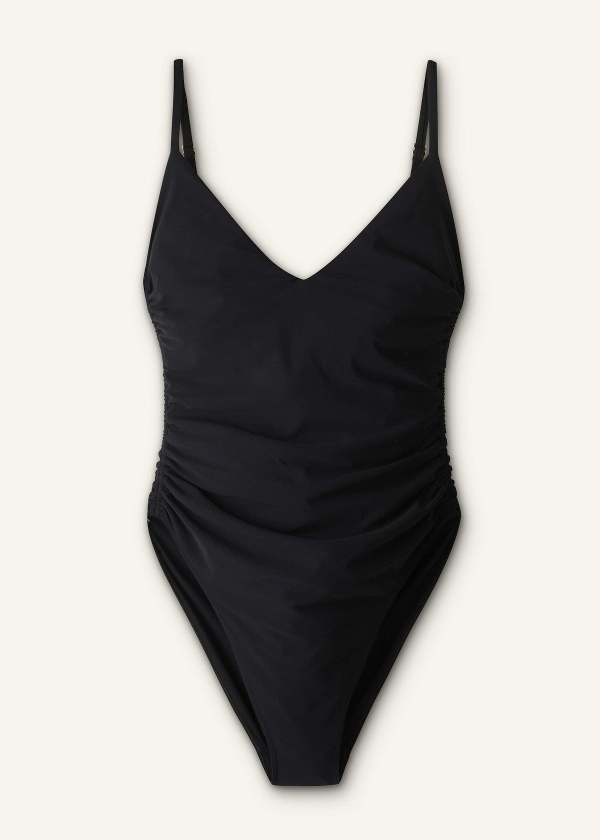 Black Ruched Swimsuit | ME+EM