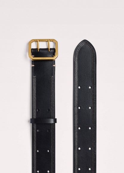Black Double Prong Belt | ME+EM