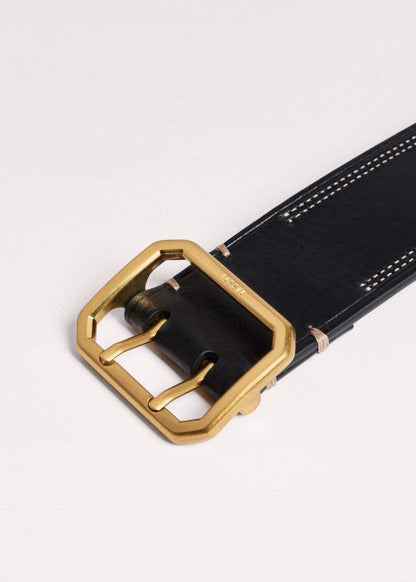 Black Double Prong Belt | ME+EM