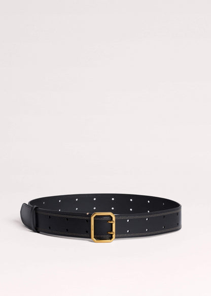 Black Double Prong Belt | ME+EM