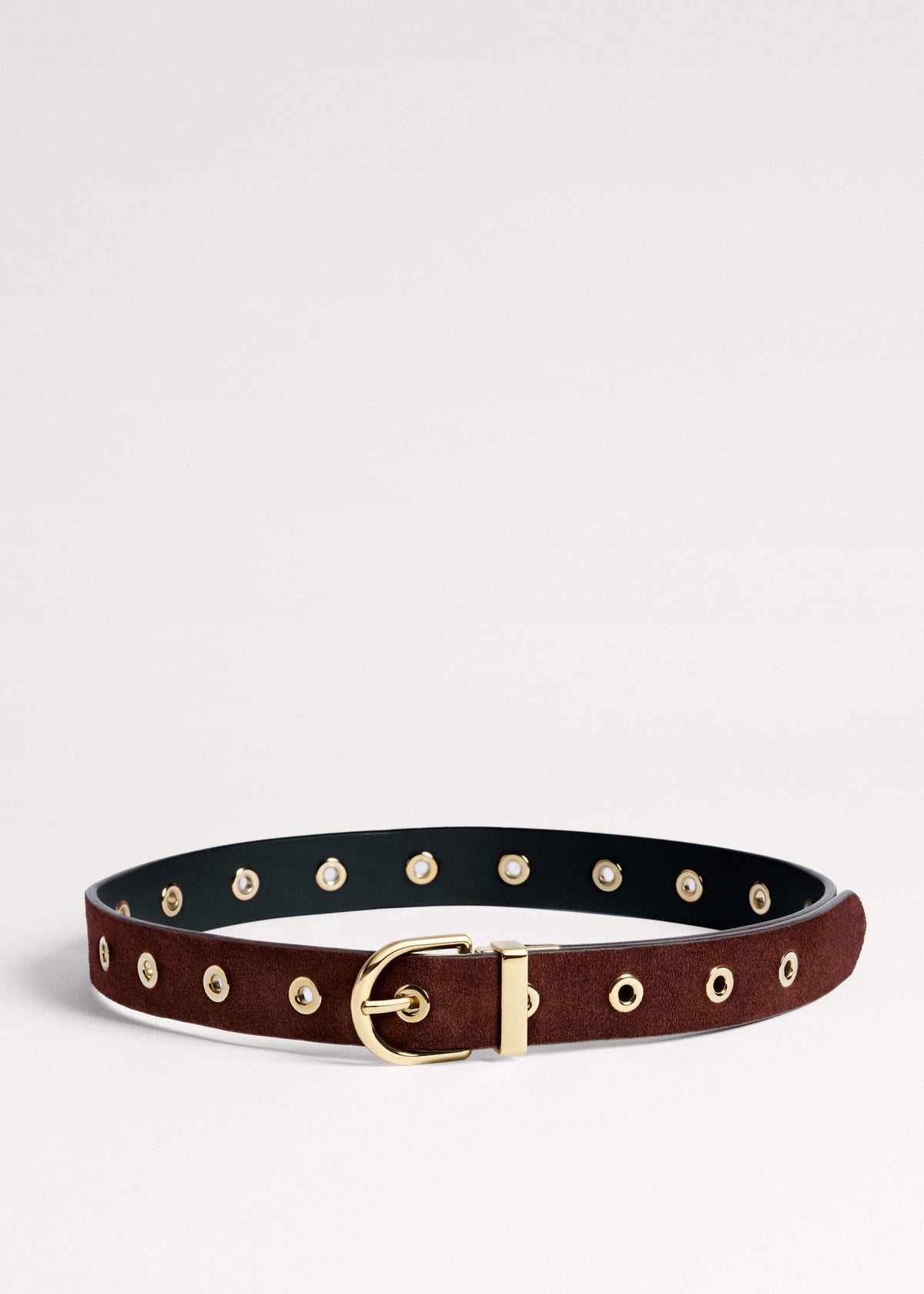 Black Reversible Eyelet Belt | ME+EM