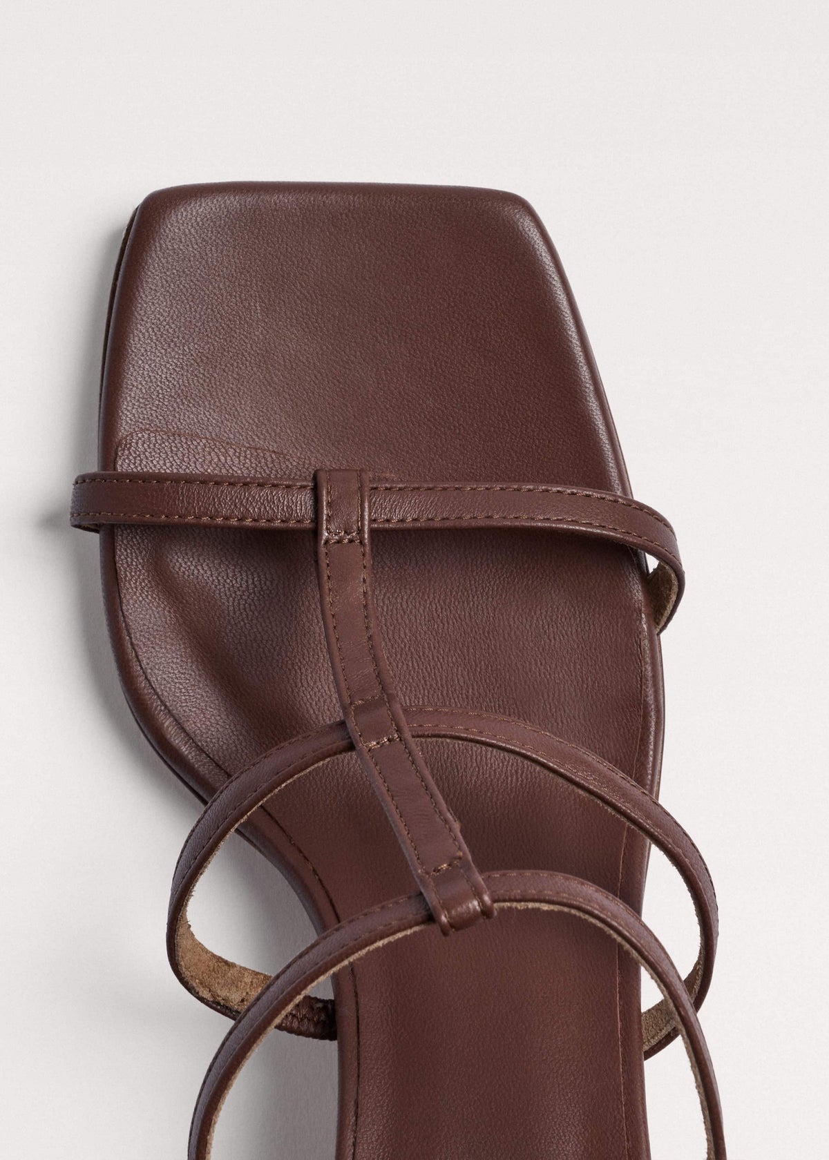 Dark Brown Caged Occasion Sandal | ME+EM
