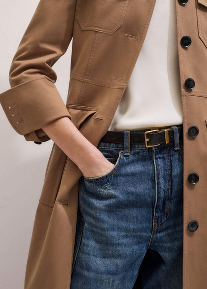 Dark Cinnamon Reversible Belt | ME+EM