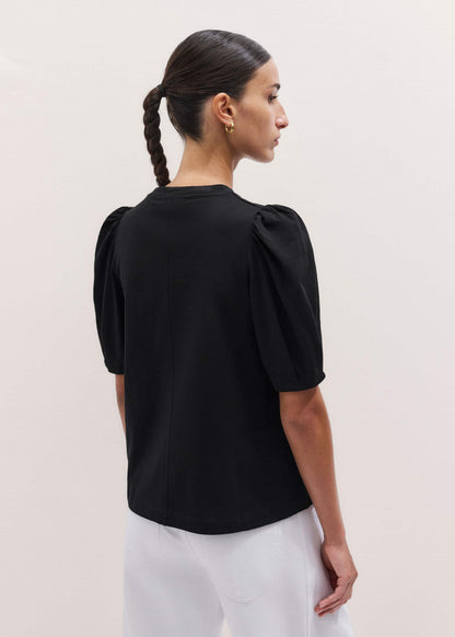Black Feminine Swing Top | ME+EM