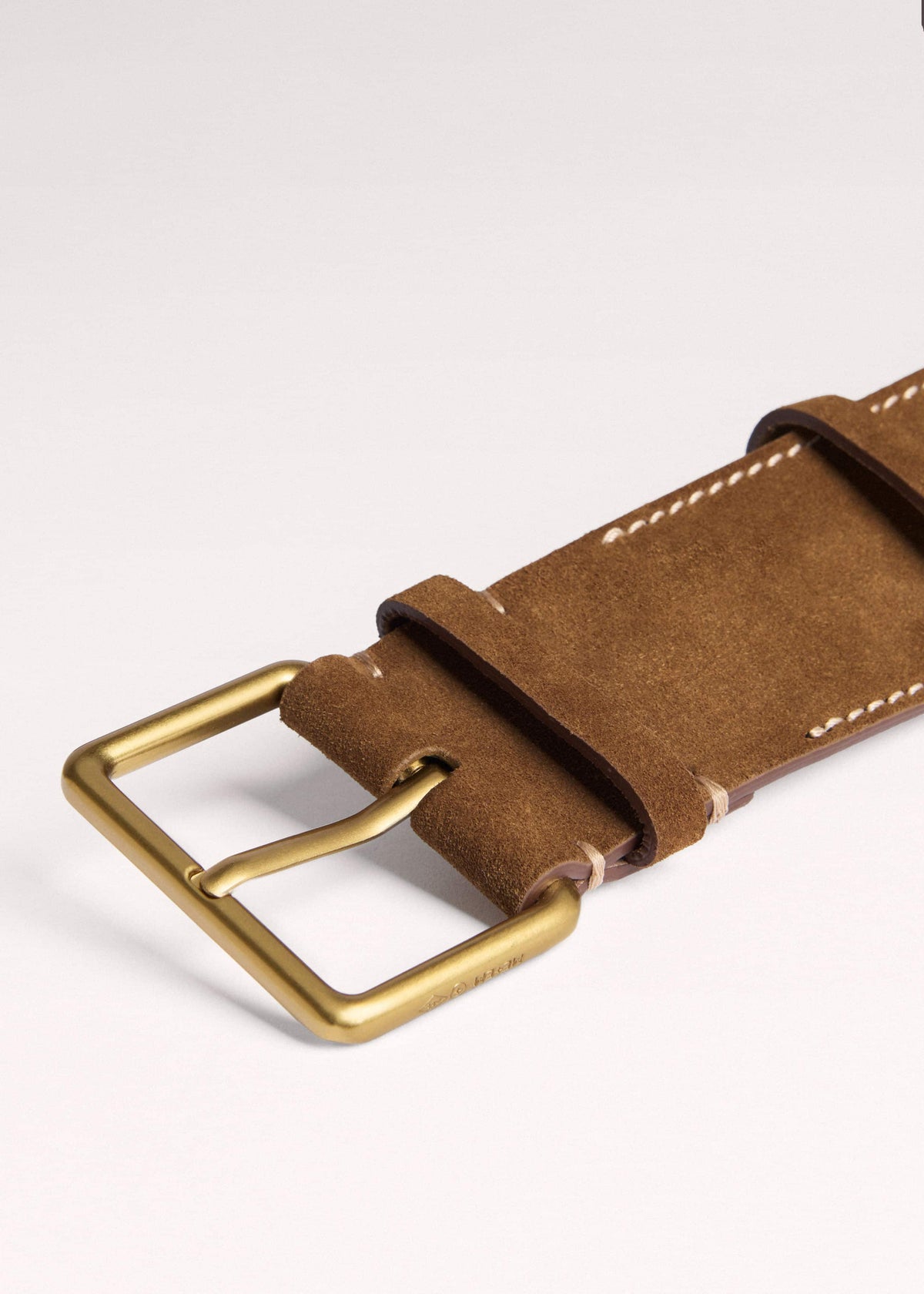 Brown Wide Waist Belt | ME+EM