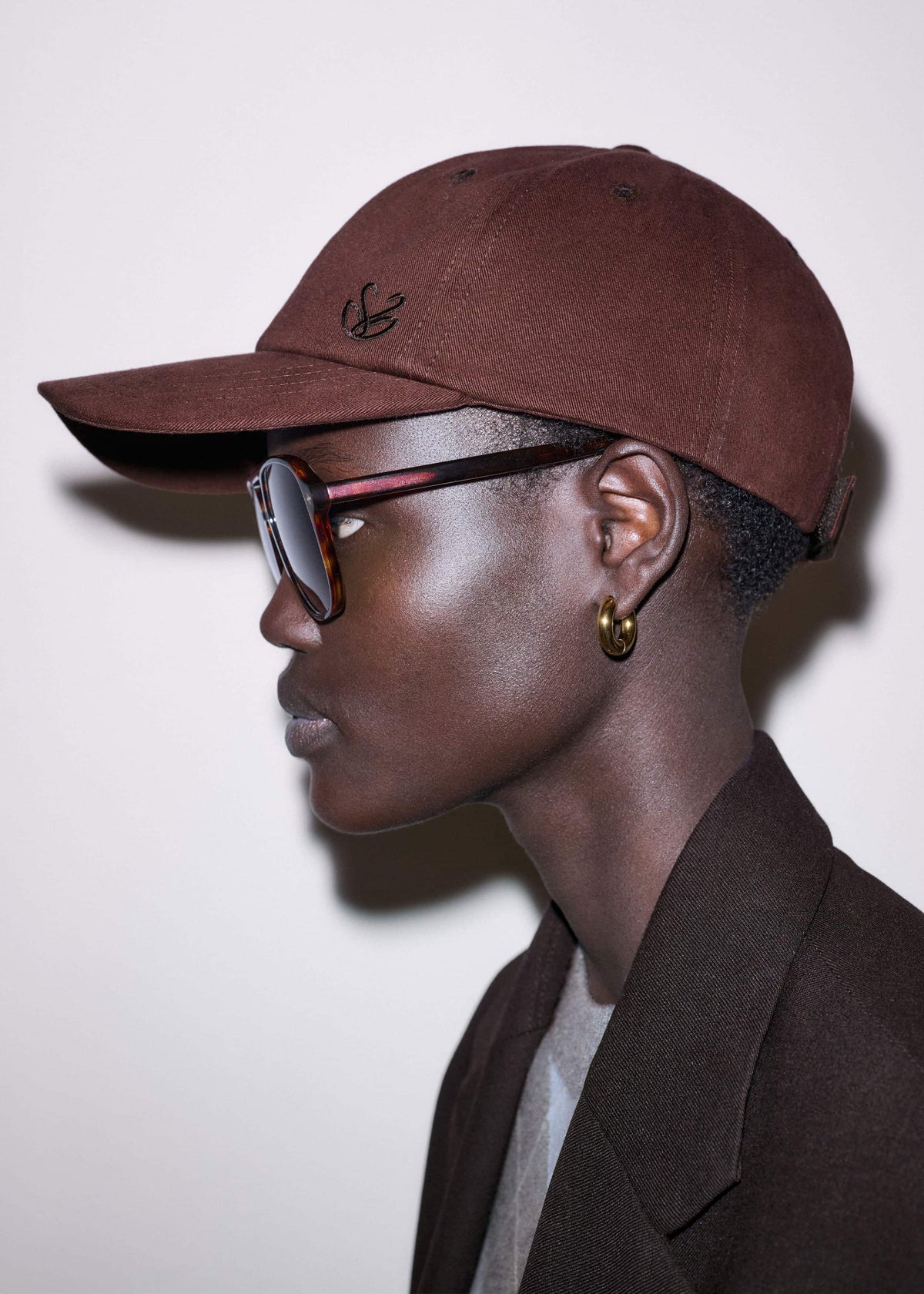 Cinnamon Brown Soft Baseball Cap | ME+EM