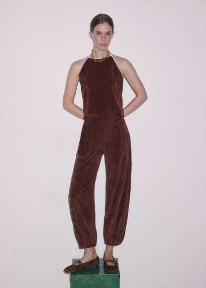 Cinnamon Brown Relaxed Jogger Set | ME+EM