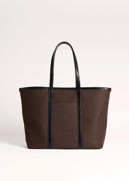 Brown Reversible Tote | ME+EM