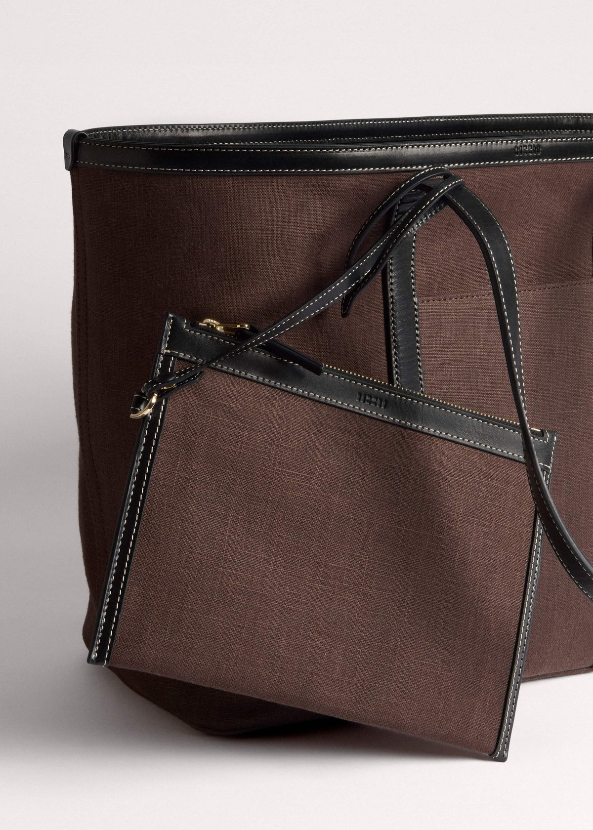 Brown Reversible Tote | ME+EM