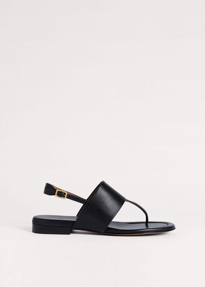 Black Minimal Sandal | ME+EM