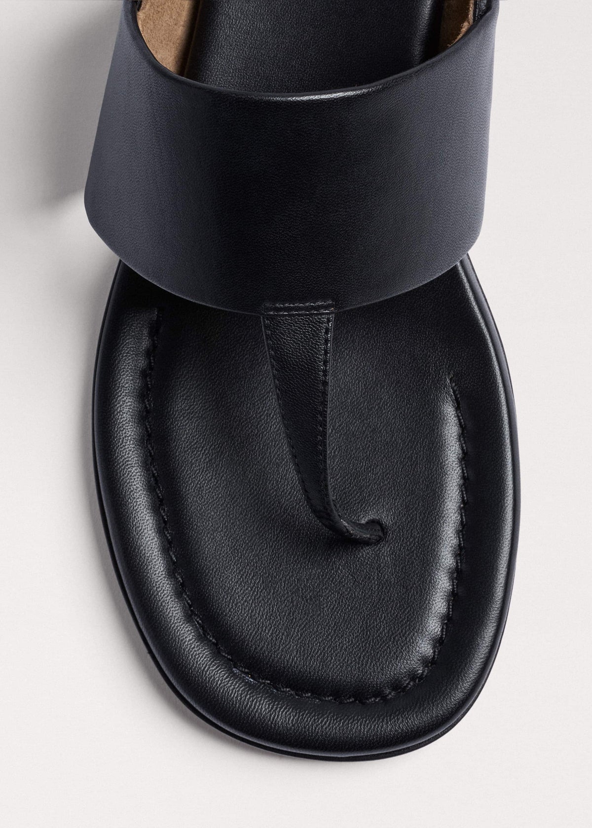Black Minimal Sandal | ME+EM