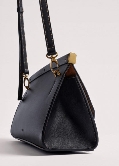 Black Tailored Clutch Bag | ME+EM
