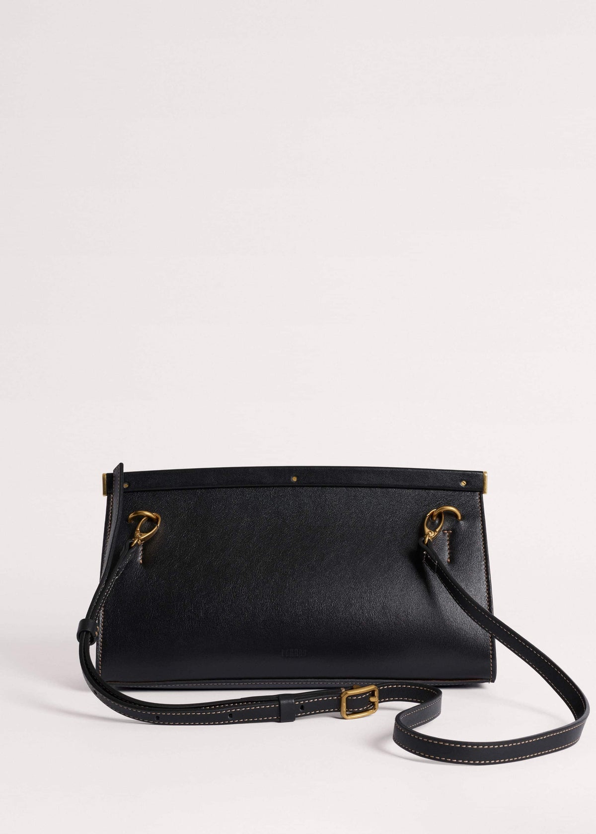 Black Tailored Clutch Bag | ME+EM