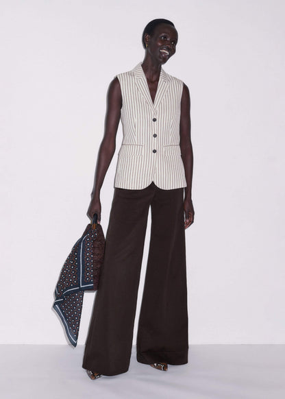 Ivory Slim Vest | ME+EM