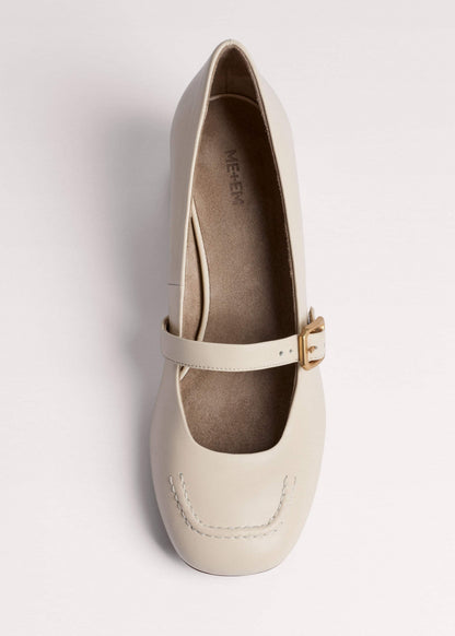 Cream Classic Mary Jane Heel | ME+EM
